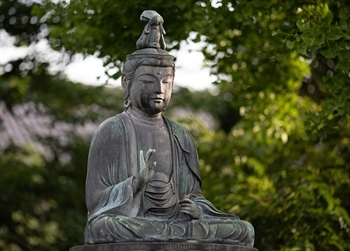 Asiatischer Garten - Buddah