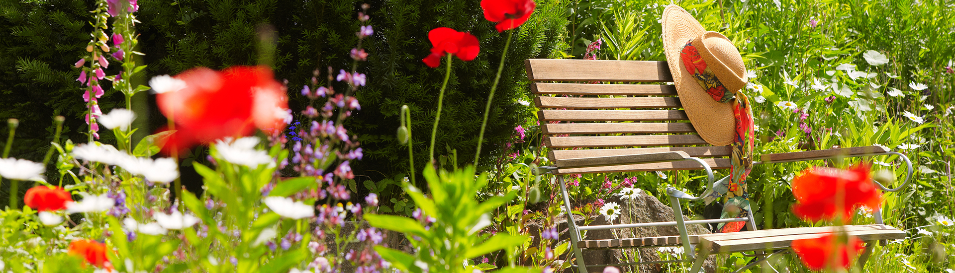 Vielseitige Gartenstile: Naturgarten, mediterraner Garten und viele mehr