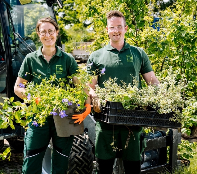 Kontaktieren Sie für Ihre Gartenplanung eine Landschaftsgärtnerin oder einen Landschaftsgärtner